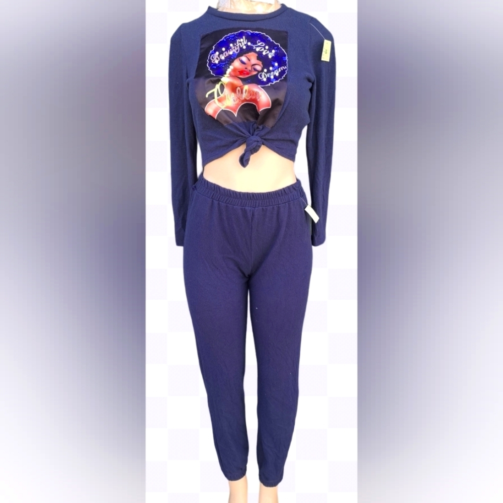 2pc Queen Pant set